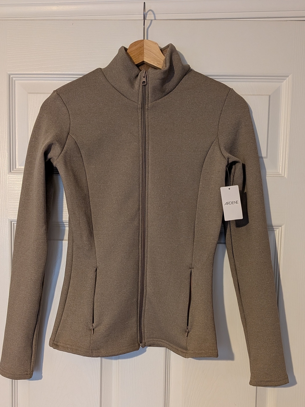 Zip-Front Fitted Jacket - Picture 2 of 4